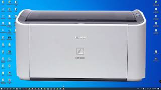 How to Install Canon lbp 3000 printer in windows 10