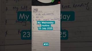 Wednesday To-Do List | Office, Books & Algorithms | To Do Ki Diary | 23 July 2025 | #30