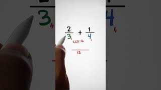 Addition of Dissimilar Fractions #mathteachergon #fractions #math