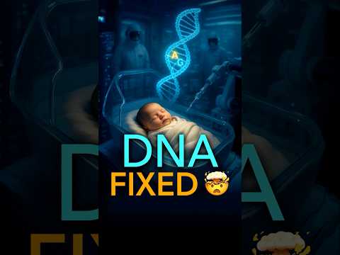 1 BABY. 1 DNA FIX. Millions of Lives Saved — The Future of Medicine is Here! 🧬🚀