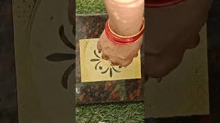 paper cutting muggu!#shorts #papercutting #muggu