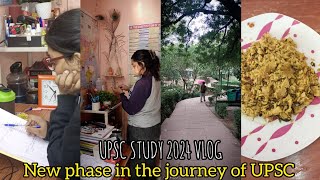 UPSC 2024 Journey - 5 month study routine for prelims*A day in the life of upsc aspirant #upscandi