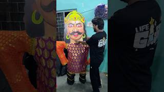 Ravan jal gya 😭wait for end🤣🤣 #dussehra #ravan #ravancomedy #comedy #trending