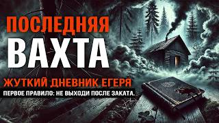 ДНЕВНИК ЕГЕРЯ | ЖУТКАЯ ВАХТА | ТАЁЖНЫЕ ИСТОРИИ