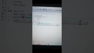 program to swap two integers using pointer #foryou #program
