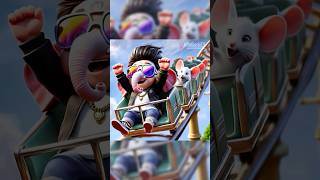 Ai Dev Bappa Ale 🙏 | Bal Ganesha Roller-Coaster 🎢🕶️👓 #bappa #ganpati #ganesha #balleelatv
