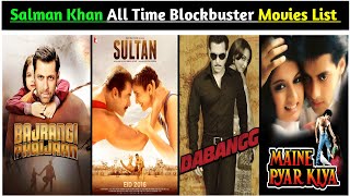 Salman Khan All Time Blockbuster Movies List | Sultan | fimly rg , @FirstLook1