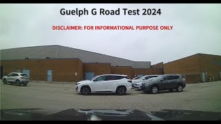 Guelph G Drive Test Updated Route #Passed #Real test