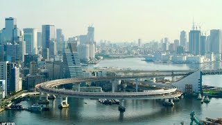 Tokyo Live View 24/7 🌆 Waterfront Cityscape + Chill Music [4K]