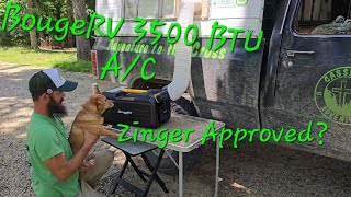 Zinger Put It to the Test… BougeRV 3500 BTU A/C Review!