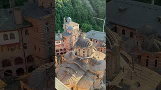 The Imperial Serbian Orthodox Monastery of Hilandar on Mount Athos #god#Holi