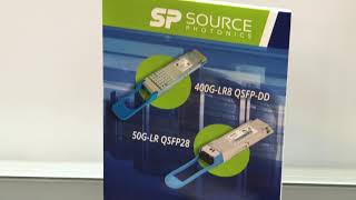 Source Photonics Demonstrates Its 400G QSFP-DD LR8 and Its 25G SFP28 LR Lite at ECOC 2018