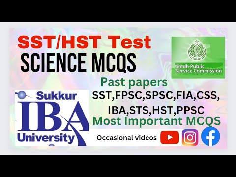 General Science Mcqs for STS | SST | SPSC |  Mcqs for all exams | #jobsmcqs #Spsc #Sst mcqs#Bps5to15