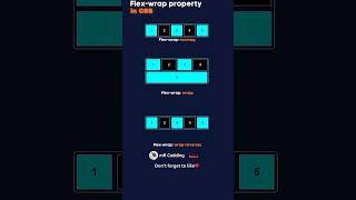 FLEX-WRAP#shorts #trending #coding #shortvideo #viral #html #webanimation  #htmlcss #mRcodding
