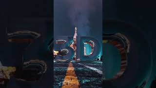 Realistic 3D Chrome Text #Tip 83 #3dtext #photoshoptricks #design #texteffect