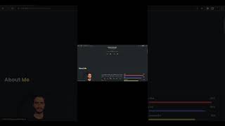 Responsive portfolio website, Portfolio website HTML CSS #Shorts