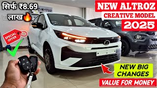Updated✅ Tata Altroz Creative 2025 | Altroz Facelift 2025 | Altroz 2025 New Model | Tata Altroz 2025