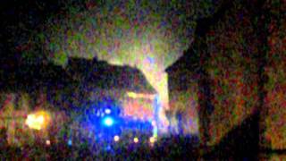 Pegau- 2012 -Feuer in der Schloßstrasse - Silvesternacht