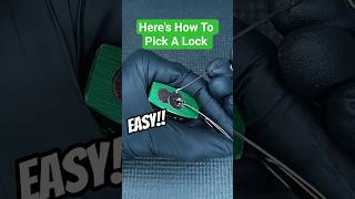 How To Pick A Lock #lockpicking #locksport #diy #edc