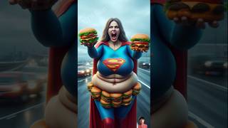 Spiderman and venom and Deadpool ne kiya Supergirl ko moti #spiderman #shorts @AiFunOfficial