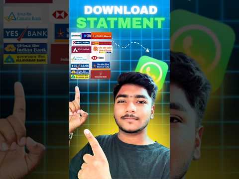 "Bank Statement Download Ka Asli Tarika 😱 (1 Min Me!)#BankStatementDownload@techgufran2#techyatrax