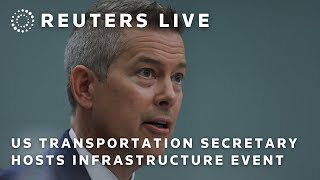 LIVE: US Transportation Secretary Sean Duffy hosts infrastructure event