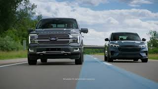 Ford BlueCruise Hands-Free Highway Driving for F-150® | In-Lane Repositioning