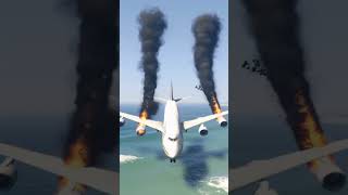 Boeing 747 Hard Land In Water After 3 Engines Stoped