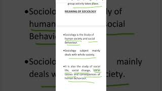 Meaning Of Sociology #sociology #education #study #viralvideo #viral #upsc #video #teaching