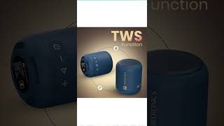 Portronics SoundDrum 1 12W TWS Portable Bluetooth Speaker with Powerful Bass, Bluetooth 5.3V, 360°