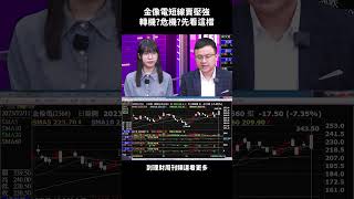 金像電短線賣壓強 轉機?危機?先看這檔 #金像電  #勤誠 #林志隆