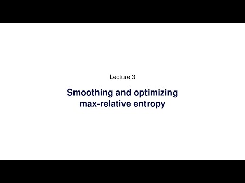 Advanced Topics in Quantum Information Theory: Lecture 3