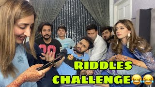Riddles Challenge 😂😉 || Can you Guess?😮🤪  || Ft. Jannat Mirza, Saif Khan , Sheran Khan