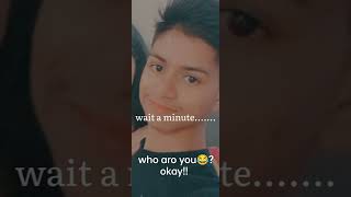 who are you😂/Abhimali@45