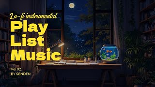 Night Rain LoFi – 집에서 혼자 공부할때듣는  로파이 플리 비트 (LoFi Chill Beats to Study/Sleep/Relax)