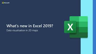 Microsoft Office 1 Minute Tips: Microsoft Excel - Data visualisations in 2D maps