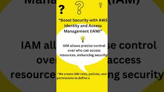 BOOST SECURITY WITH AWS IDENTITY AND ACCESS MANAGEMENT!!!