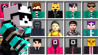 I Made a ZOO with SQUID GAME in Minecraft!