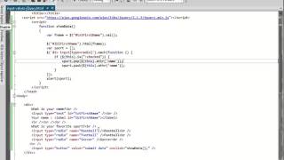 How To Get HTML Input Values Using jQuery