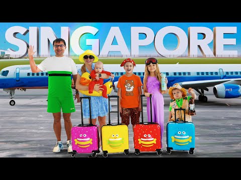 Viagem em família para Singapura