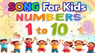 Number Song for Kids 🔢 | Let’s Count to Ten with Fun Music!