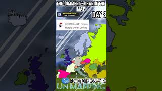 the comments change the map day 8#day8#map#europe#info#history#mapping#mapper#funny#geography#inshot