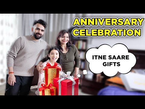 Anniversary Gifts Se Bhar Diya Ghar😱