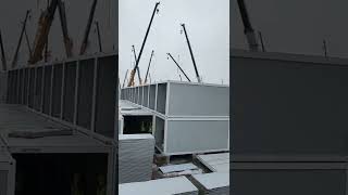 2022年11月21日.广州南沙区,方舱隔离营建设中#习近平#郭文贵
