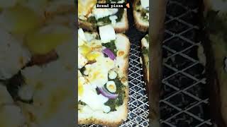 Bread pizza 🥖🍕#pizza #cheeselover #trynow #agaro #airfryer #healthy #recipe #subscribe #ytshort