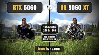 RTX 5060 vs RX 9060 XT (16GB) - 13 Games Tested | 1080p, 1440p | Ray Tracing & FSR vs DLSS
