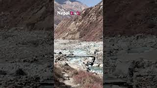 #nepal #manaslucircuit #larkepass #shorts #mountains #travel #river