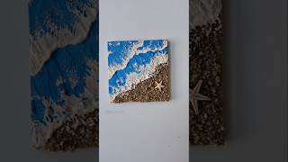 Textured Art | Art for Room Decor | DIY | Painting on wood #shorts #art #trending