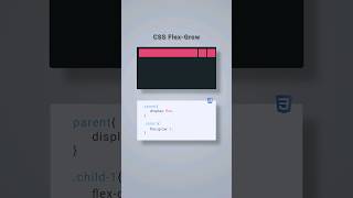 The Truth About CSS Flex Grow #css #coding #shorts #viral #hindi
