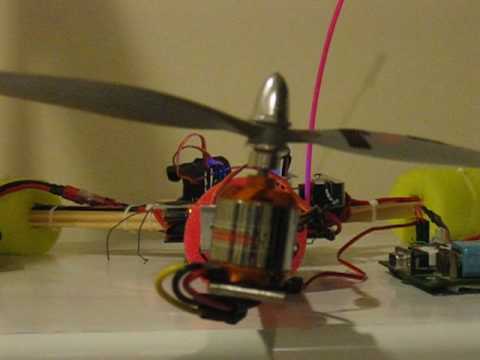 Tricopter tail rotor shakes